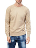 yes zee pullover uomo m814h100 taupe beige 4031589