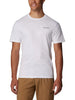 columbia t shirt north cascades uomo 1834041 white csc box bianco 6719638