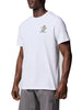 columbia t shirt hageman uomo 2076362 white hike on bianco 3983377