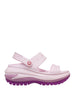 crocs sandalo basso classic mega crush sandal w donna cr 207989 hydr viola 8458026
