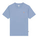 dickies t shirt mapleton uomo dk0a4xdb blu 8732207