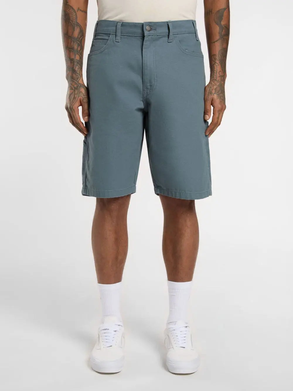 Dickies Bermuda Casual Duck Carpenter Uomo DK0A4XNG Stormy Weather - Blu