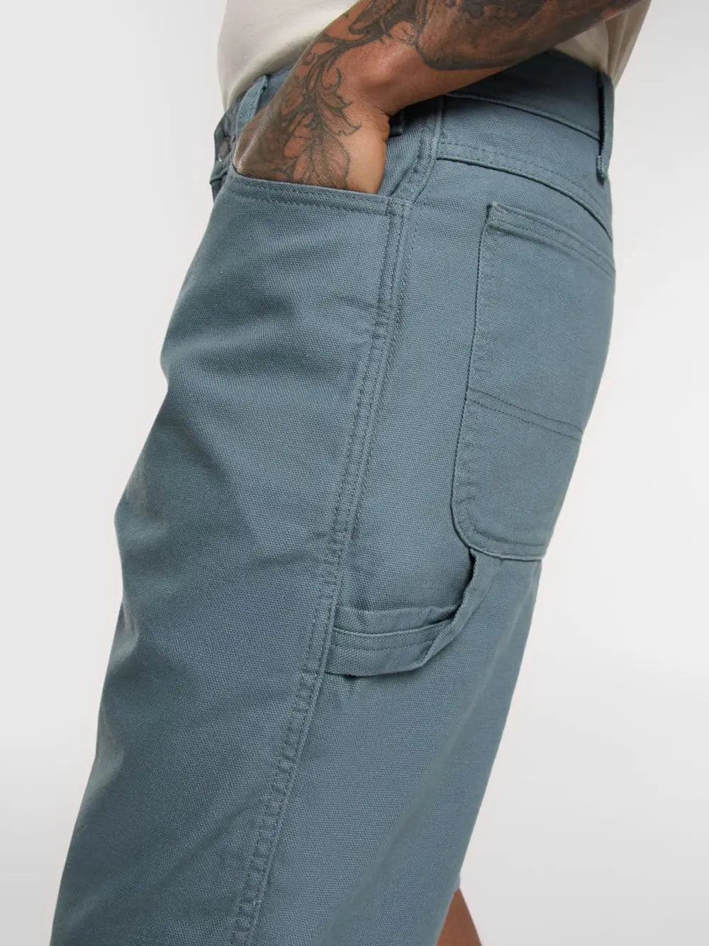 Dickies Bermuda Casual Duck Carpenter Uomo DK0A4XNG Stormy Weather - Blu