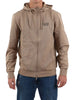 ea7 felpa zip uomo 7m000568af13512 cobblestone nero marrone 8219442