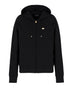 ea7 felpa zip donna 7w000078af13135 nero 2575878
