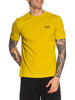 ea7 t shirt uomo 8npt25pjvpz antique moss giallo 2247477