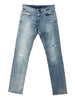 gas jeans slim uomo 35159232030300 stone wash med denim 7460011