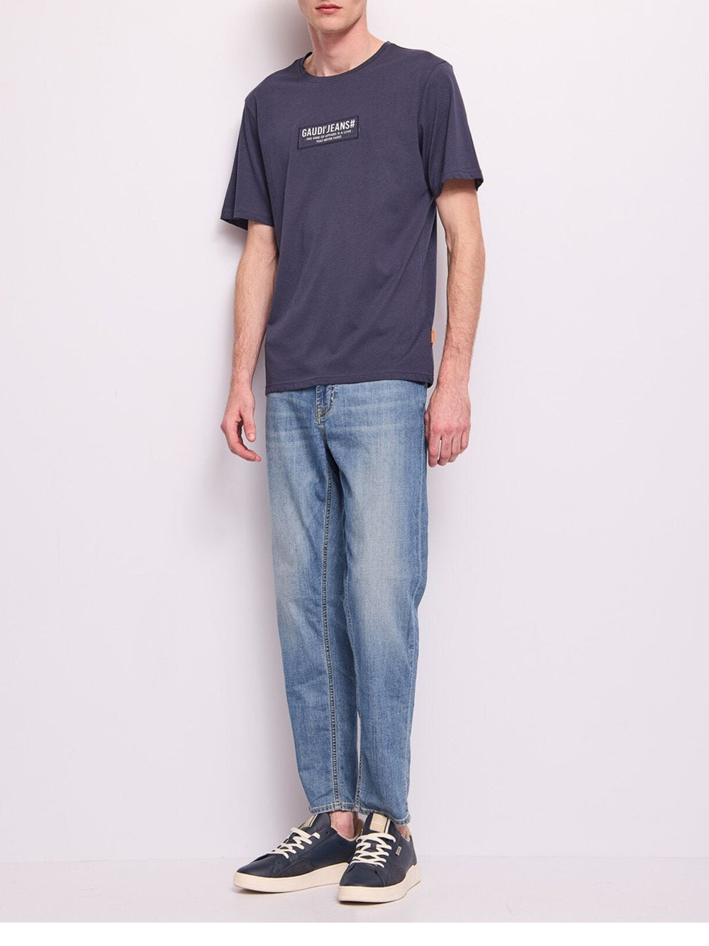 Gaudi T-shirt Uomo 511GU64058 Spellbound - Blu