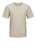 jack e jones t shirt summer uomo 12268144 moonbeam avorio 7826212
