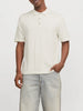 jack e jones polo emil knit relaxed uomo 12268216 cloud dancer bianco 5327813