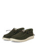 jack e jones slip on sneaker taffy mesh uomo 12277598 olive night verde 7480087