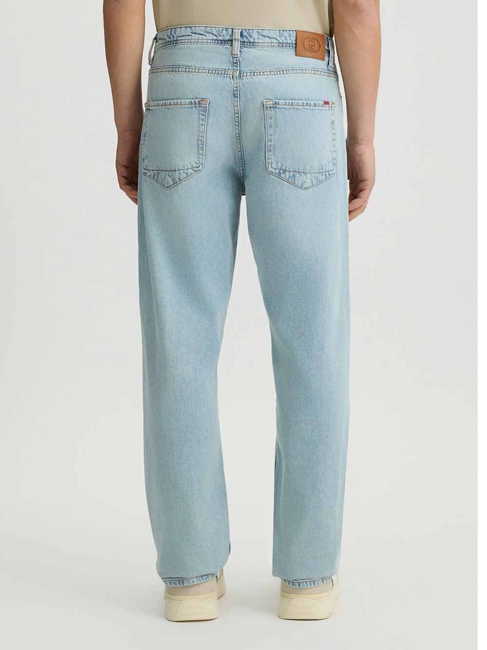 Liu Jo Jeans Straight Uomo QA5287D0257 Den.blue Stbl Real W - Denim