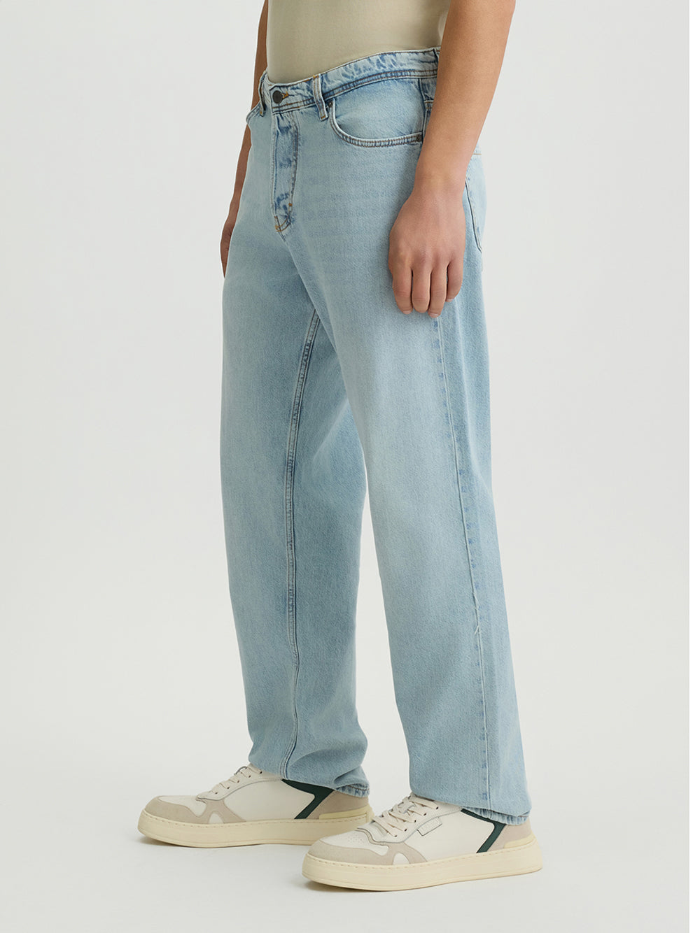 Liu Jo Jeans Straight Uomo QA5287D0257 Den.blue Stbl Real W - Denim