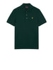 lyle scott polo plain uomo sp400vog dark green verde 8868420