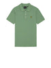lyle scott polo plain uomo sp400vog smoke green verde 6981829