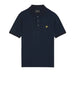 lyle scott polo plain uomo sp400vog dark navy blu 7254046
