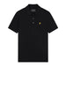 lyle scott polo plain uomo sp400vog jet black nero 4079917