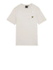 lyle scott t shirt plain uomo ts400vog cove avorio 5243115