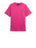 lyle scott t shirt plain uomo ts400vog fushia fuxia 1632684
