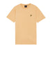 lyle scott t shirt plain uomo ts400vog sherbet beige 8666297