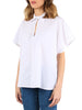 manila grace camicia donna c061cu bianco 643197