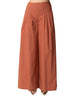 manila grace pantalone palazzo donna p133cu ruggine arancione 5073782