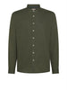 sun68 camicia casual camicia linen korean collar uomo s35106 verde 232689