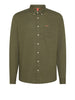 sun68 camicia casual linen uomo s35120 verde 2399234