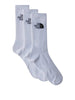the north face calzini cush crew 3p unisex nf0a882h bianco 4233847