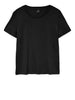 vero moda t shirt paula donna 10243889 black nero 5687909