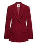 aniye by vestito mini jacket dress sienna donna 181272 burgundy bordeaux 165609788
