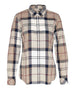 barbour camicia casual bredon donna lsh1353 hessian tartan beige 161748793