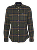 barbour camicia casual portdown tailored uomo msh5035 olive verde 160532312