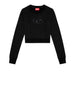 diesel felpa slimmy donna a099310grac nero 161428679