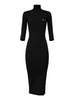 elisabetta franchi vestito midi donna am23b56e2 nero 164521162