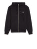 fred perry felpa zip uomo j7536 nero 168933154