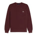 fred perry pullover uomo k1309 oxblood bordeaux 164298329