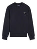 fred perry felpa uomo m7535 navy blu 162237015