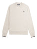 fred perry felpa uomo m7535 prrdgemrl anchgr avorio 163665474
