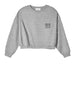 gaelle felpa donna gaabw07655 grigio 161666801