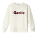 gaelle felpa donna gaabw07836 off white bianco 168134151