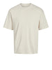 jack e jones t shirt uomo 12254412 moonbeam avorio 163829103