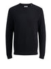 jack e jones pullover uomo 12278962 black nero 161110987