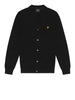 lyle scott cardigan uomo kn2100vc jet black nero 163893339