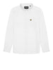 lyle scott camicia casual plain oxford uomo lw2112v white bianco 168846709