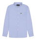 lyle scott camicia casual plain oxford uomo lw2112v riviera celeste 160973281