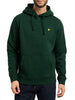 lyle scott felpa cappuccio uomo ml1139v dark green verde 166415685