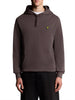 lyle scott felpa cappuccio uomo ml1139v espresso marrone 167495480