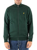 lyle scott felpa zip uomo ml2148v dark green verde 168542255