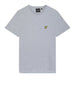 lyle scott t shirt plain uomo ts400vog light grey marl grigio 161357083